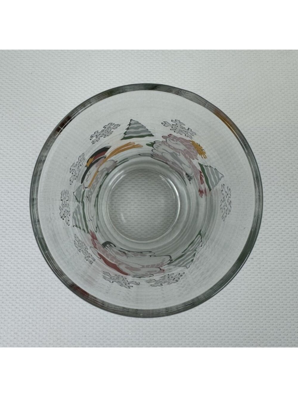 Set of 2 Vintage 1999 Home Interiors Snowman Drinking Glasses 10 oz Holiday - Picture 10 of 12
